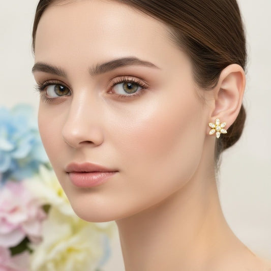Bloom Radiance Diamond Earrings