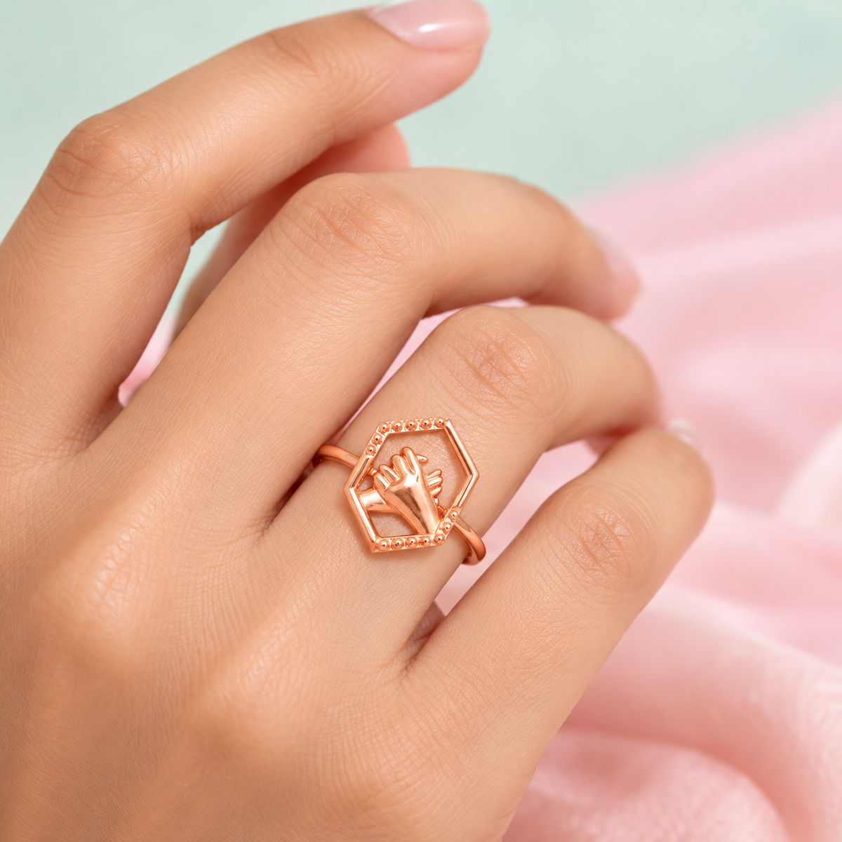 Friendship Dap Gold Ring