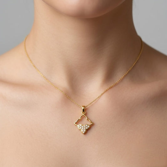 Ornate Clover Pendant