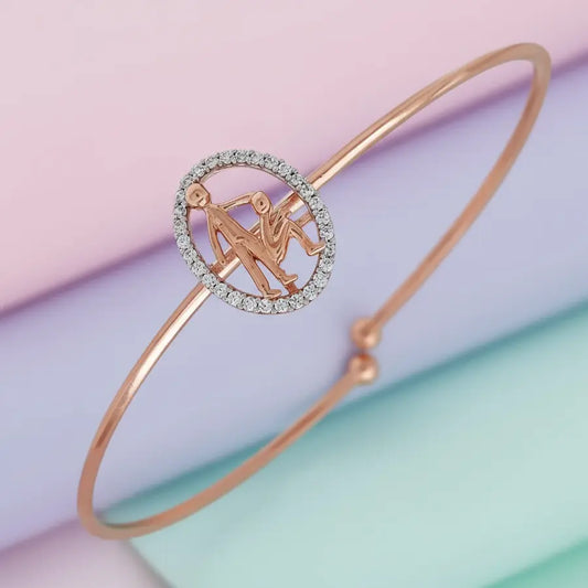 Father Son Goals Gold Bangle