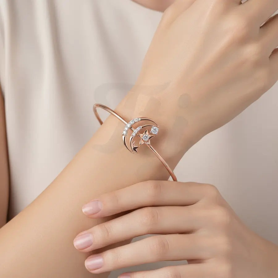 Moon Star Magic Gold Bangle