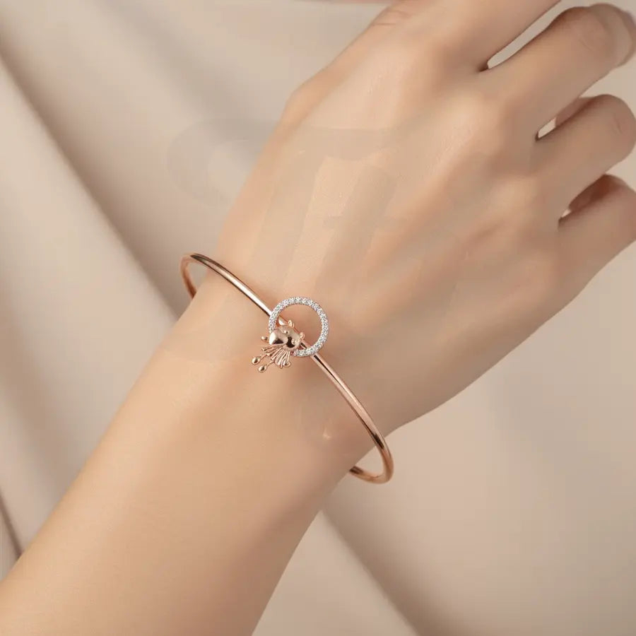 Gentle Doll Delight Gold Bangle