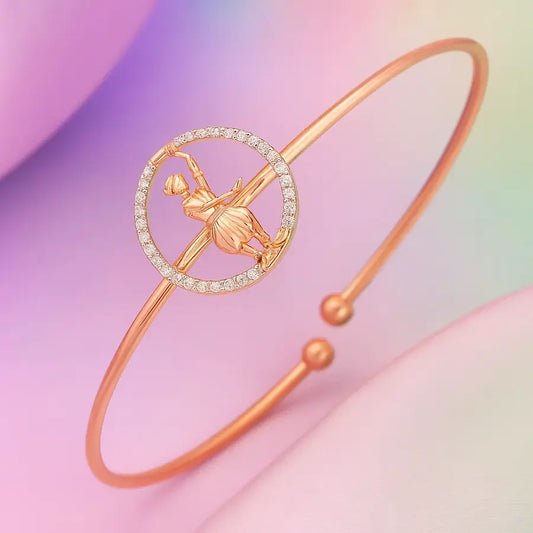 Bharatanatyam Grace Gold Bangle