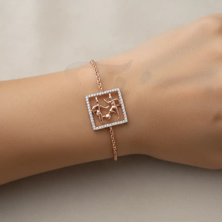 Playtime Football Boys Gold Bracelet