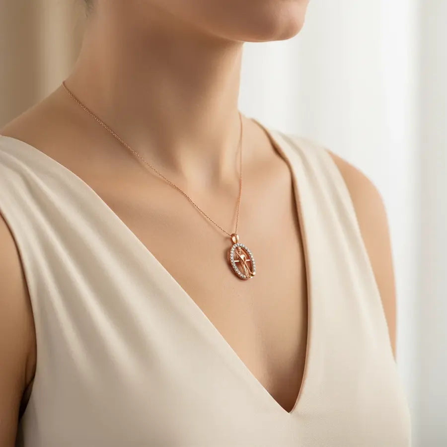 Everyday Clean Up Gold Pendant