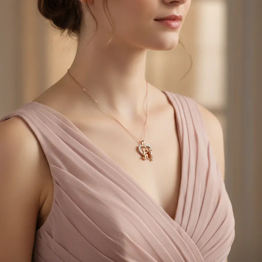 Forever Proposal Gold Pendant