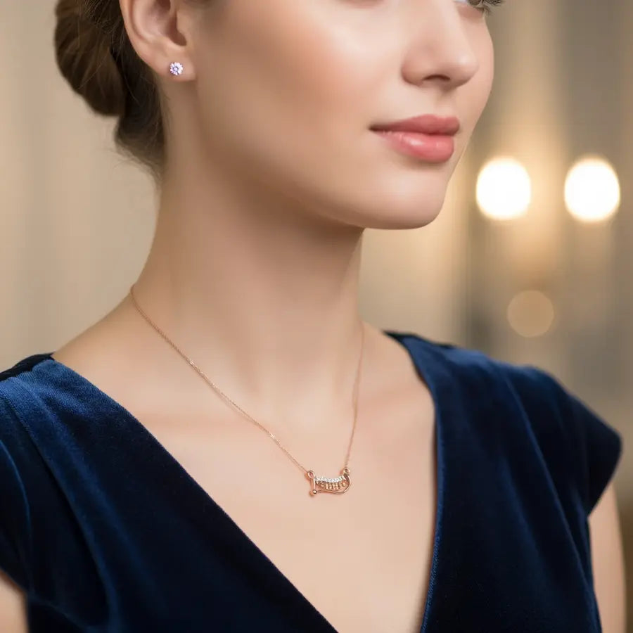 Sweet Notes Gold Pendant
