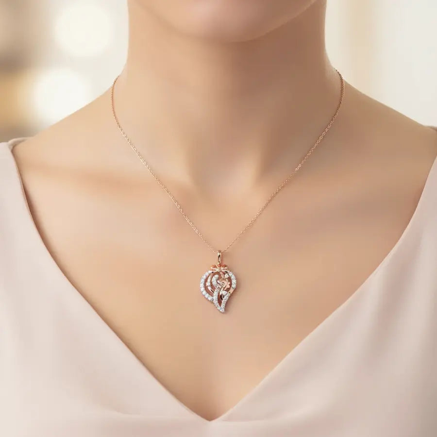 Shell Flower Gold Pendant