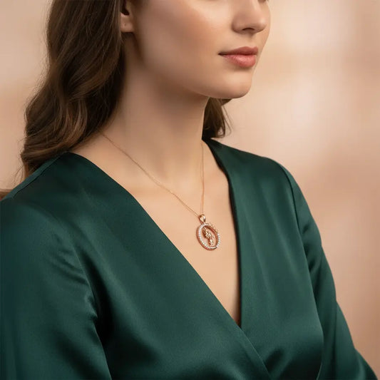 Angel Wings Gold Pendant