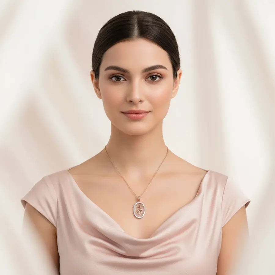 dynamic nritta Bharathanatyam Gold Pendant
