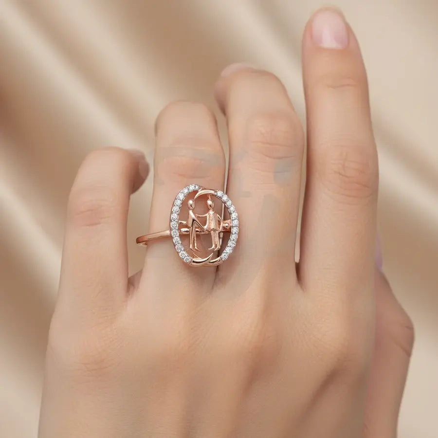 Handshake Gold Ring