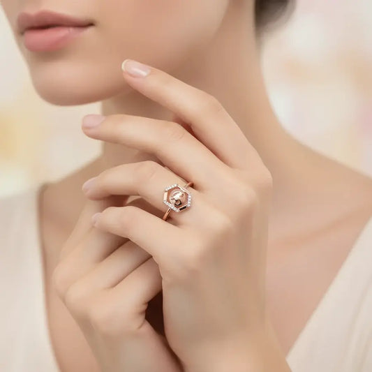 Smiley Gold Ring