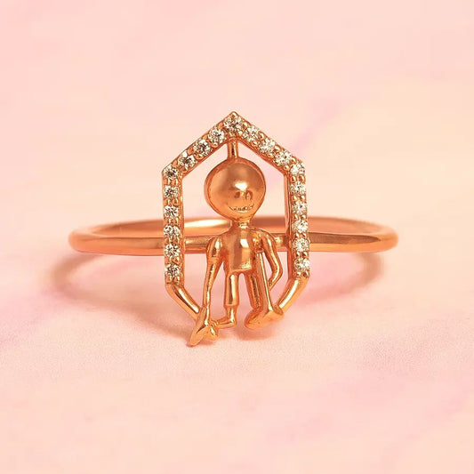 Sanitation Gold Ring