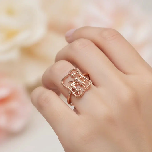 Dog Lover Gold Ring