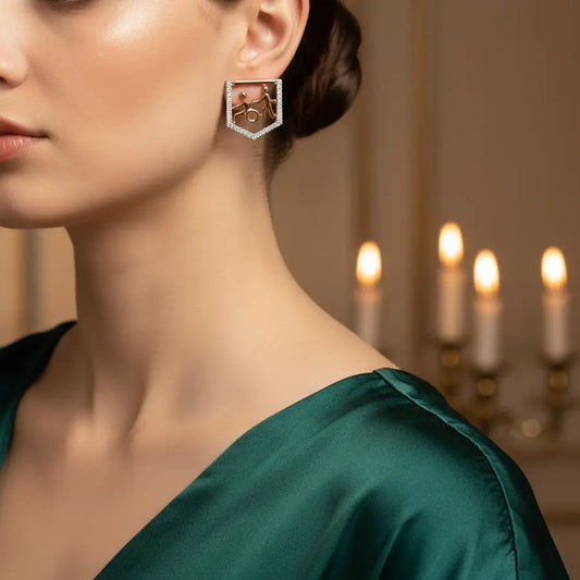 Humanity Gold Earrings