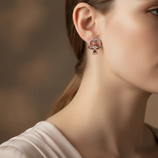 Angel Gold Earrings