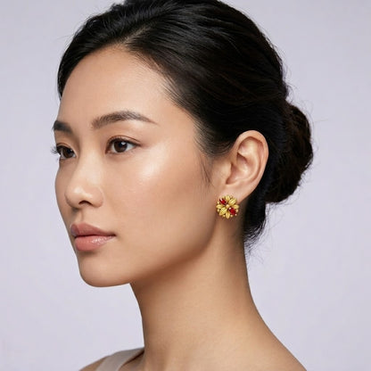 Dual Marquise Earring