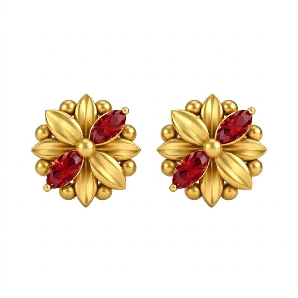 Dual Marquise Earring