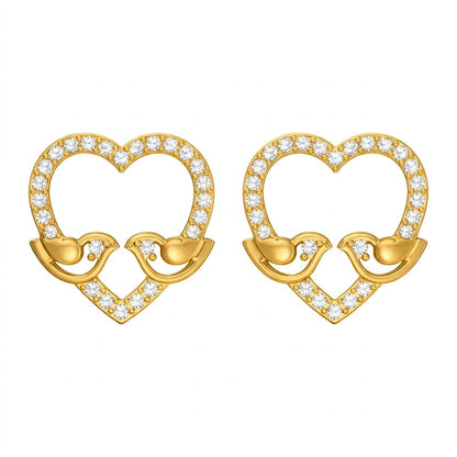 Royal Sun Disc Earring