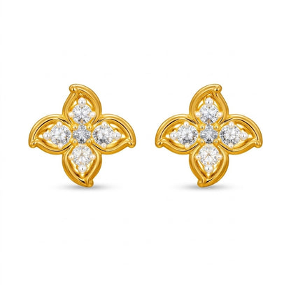 Classic Clover Bloom Earring