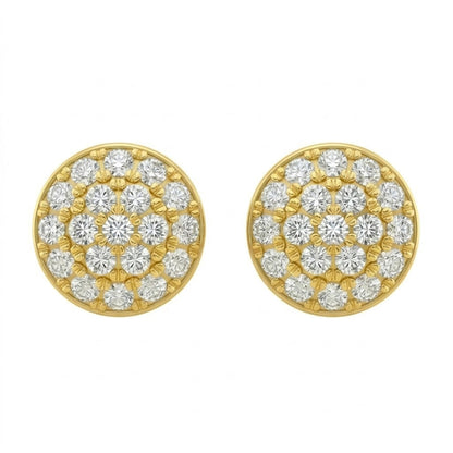 Classic Round Pavï¿½ Earring