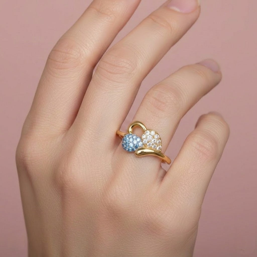 Dual Petal Cluster Ring