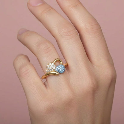 Dual Petal Cluster Ring