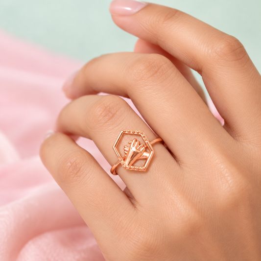 Friendship Dap Gold Ring