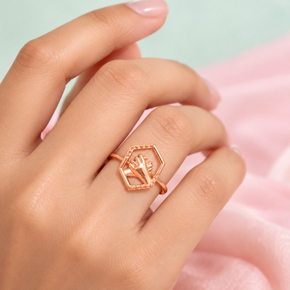 Friendship Dap Gold Ring