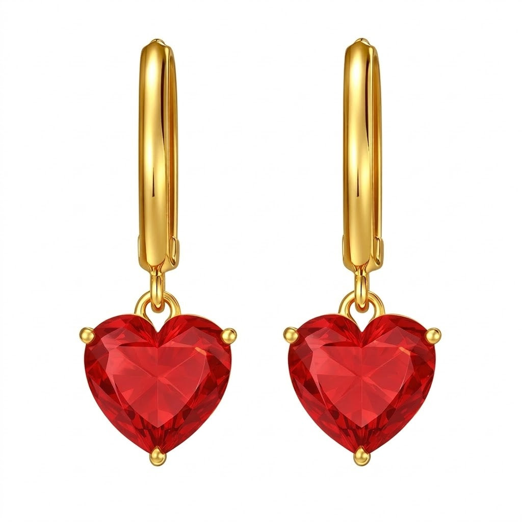 Classic Drop Hoop Earring