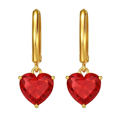 Classic Drop Hoop Earring