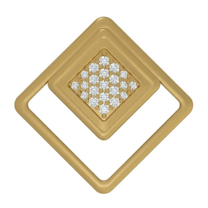 Dual Square Frame Pendant