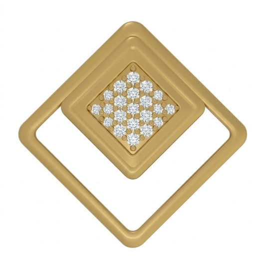 Dual Square Frame Pendant