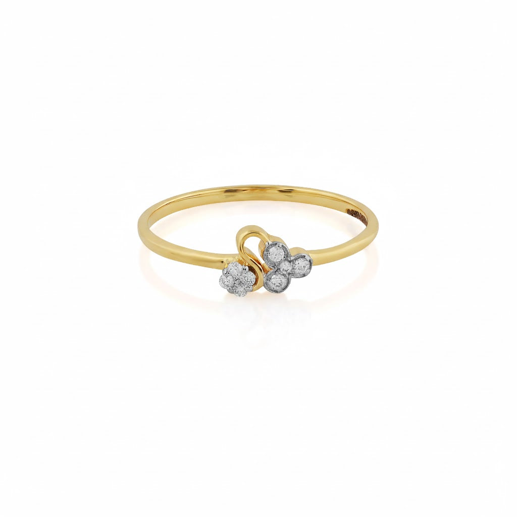 Floral Whirl Spark Ring