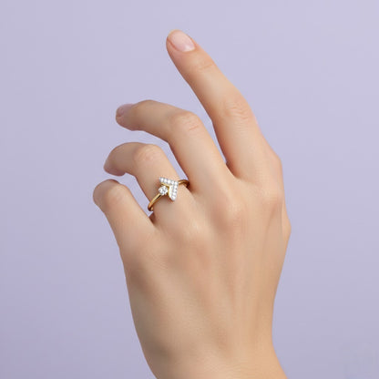 Golden Spark Edge Ring