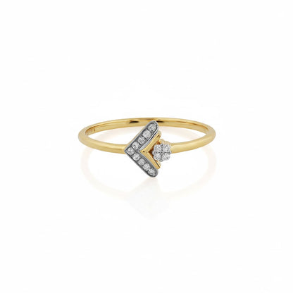 Golden Spark Edge Ring