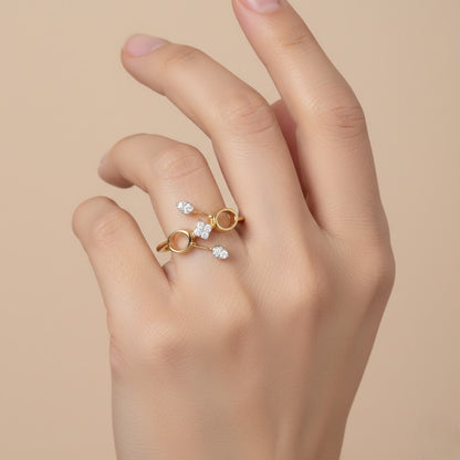 Celestial Loop Spark Ring