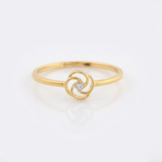 Flower Eternal Diamond Gold ring