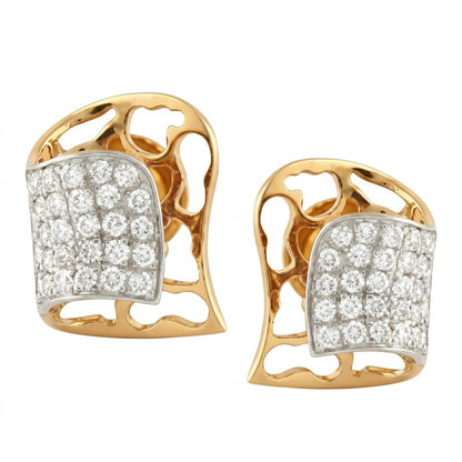 Modern Square Shine Earring