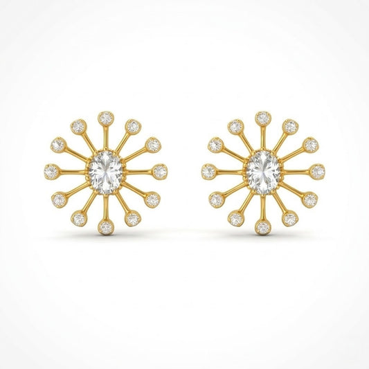 Radiant Sunburst Earring