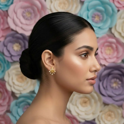 Teardrop Crest Earring