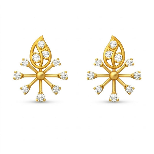 Teardrop Crest Earring