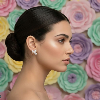 Petal Twist Bloom Earring