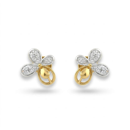 Petal Twist Bloom Earring