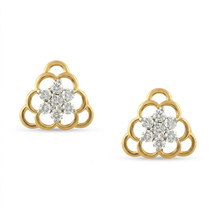 Elegant Floral Petal Earring