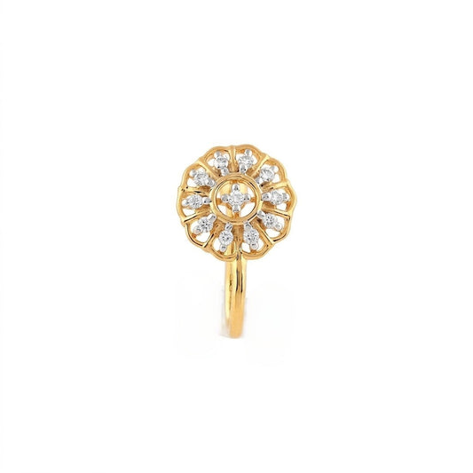 Petite Sparkle Diamond Gold Nose Pin