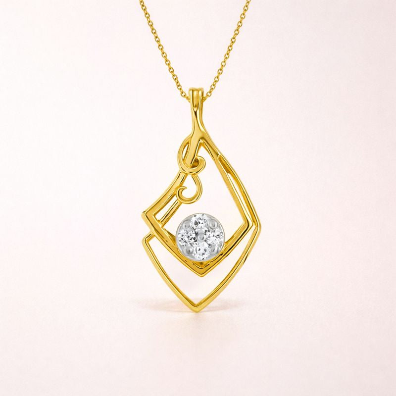 Knot of Brilliance Diamond Pendant