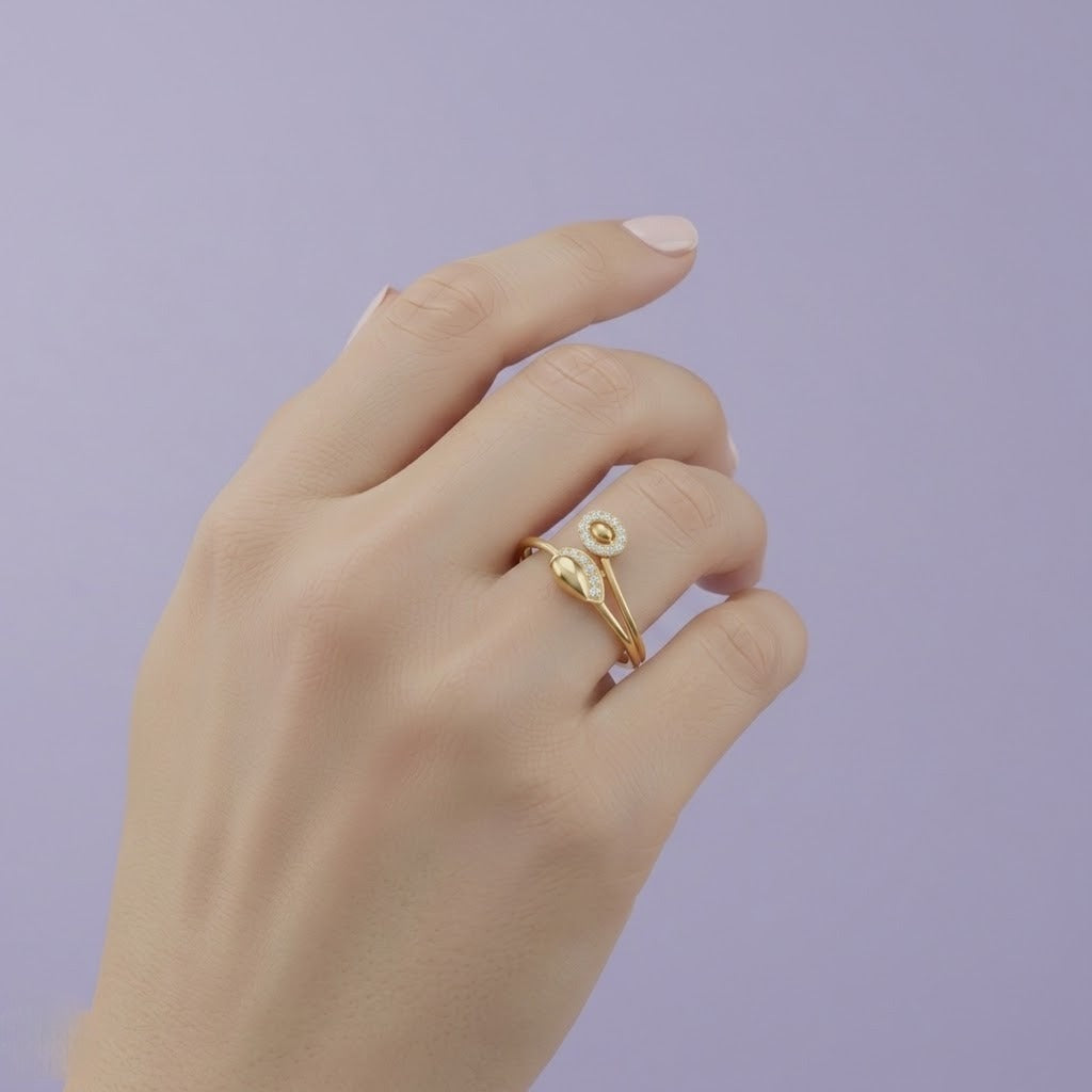 Dual Halo Orbit Ring