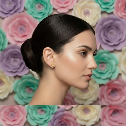 Layered Marquise Earring