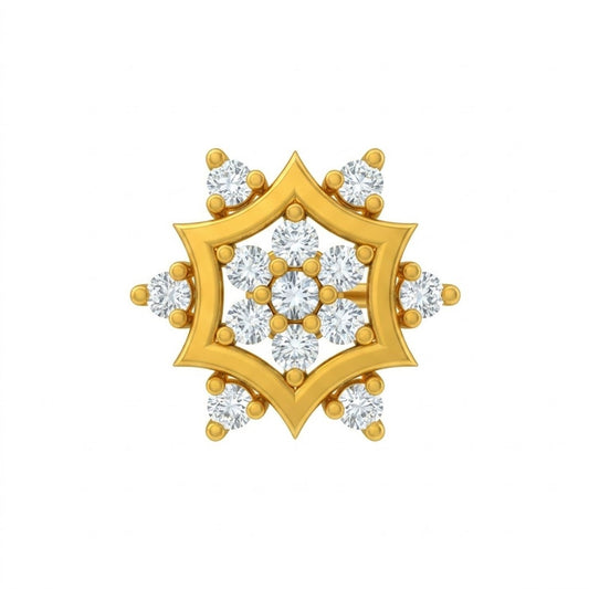 Star Cluster Halo Nose Pin